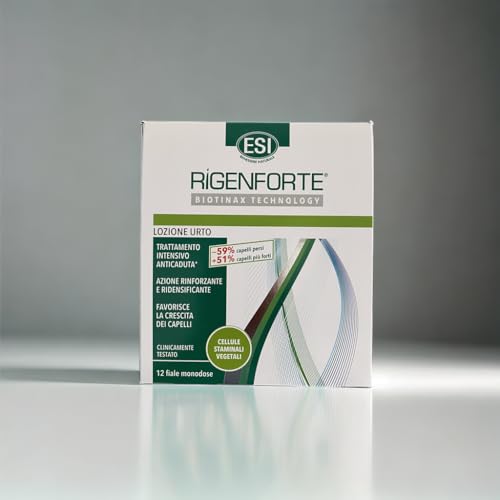 Lotion anti-chute cheveux fortifiante et stimulant la croissance avec 12 fiales intensives