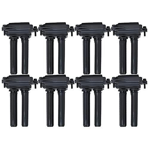 DEAL AUTO ELECTRIC PARTS Set of 8 New Ignition Coils Compatible With Challenger Charger Magnum Durango Ram 1500/2500/3500/4000/4500/5500 Aspen 300 300C Commander Grand Cherokee 5.7L 6.1L 6.2L 6.4L V8