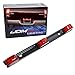 iJDMTOY Red 3-Lamp Truck/Trailer ID LED Light Bar For Ford F-150 F-250 F-350 F-450 Dodge RAM 1500 2500 3500 Chevy Silverado, GMC Sierra, etc (14 Inches)