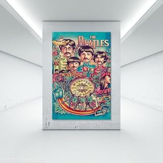 YBRAVO Poster du groupe des Beatles - Impression sur toile - Décoration murale moderne pour chambre à coucher - 30 x 45 cm – Image 7