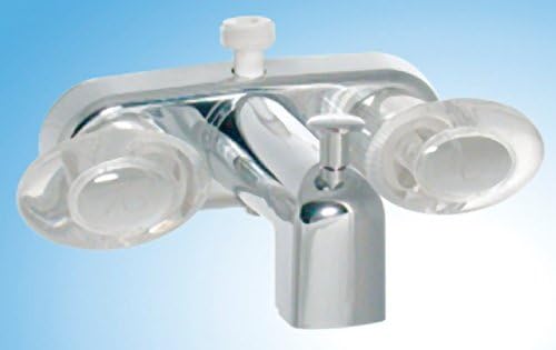 RV Trailer Camper Fresh Water Two Handle Tub Diverter Chrome PHOENIX PF223361