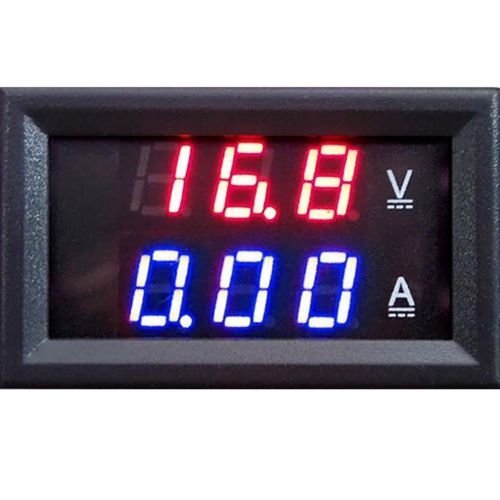 Robocraze Digital Voltmeter Ammeter Dc 100V 10A Dual Led Red Blue monitor panel (Color May Vary)- (PACK OF 1) (B07CJD19N5) Amazon Price History, Amazon Price Tracker
