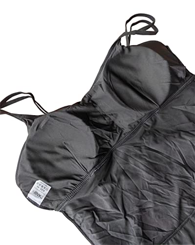 Danify Plus Size Swimsuit For Women One Piece Swim Dress Polka Dot Swimwear Cover Up Bathing Suit Retro Skirted Swimdress #TOP3