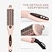IUIBeauty Thermal Brush, Blowout Brush for Hair – Straightens, Volumizes & Curls with Negative Ion Technology, Digital Display, Pink