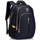 Mochila Bolsa Masculina Feminina Reforçada Semi Impermeavel Resistente Cabo de Aço Notebook Escolar Faculdade Viagem Trabalho Saída usb e Sistema Antifurto (Azul)