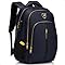 Mochila Bolsa Masculina Feminina Reforçada Semi Impermeavel Resistente Cabo de Aço Notebook Escolar Faculdade Viagem Trabalho Saída usb e Sistema Antifurto (Azul)