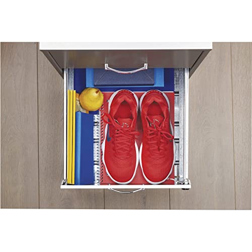 Lorell Soho Lateral File, 24.5" Height X 14.3" Width X 18" Depth, White #TOP6