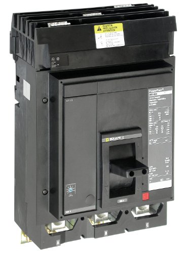 Schneider Electric Molded Case Circuit Breaker 600-Volt 300-Amp Mja36300 Metering Ezm 5 Gang 1Ph 125A Customer Cover #TOP7