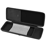 Hard keyboard carrying case for compact 60% keyboard and mouse combo case. See product description for more compatible models and size comparison. This hard case can provide equipment with maximum protection when are out or traveling from bumps, scra...