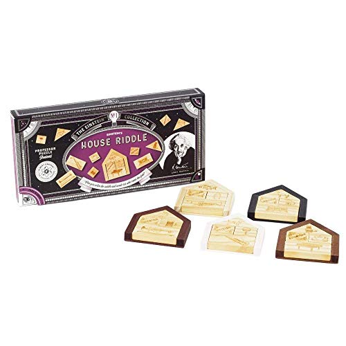 The Einstein Collection Einstein’s House Riddle/Riddle Based Brain Game/Professor Puzzle 3D Brain Teaser Puzzles