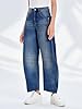 PLNOTME Women's Baggy Boyfriend Jeans Vintage Wide... #4