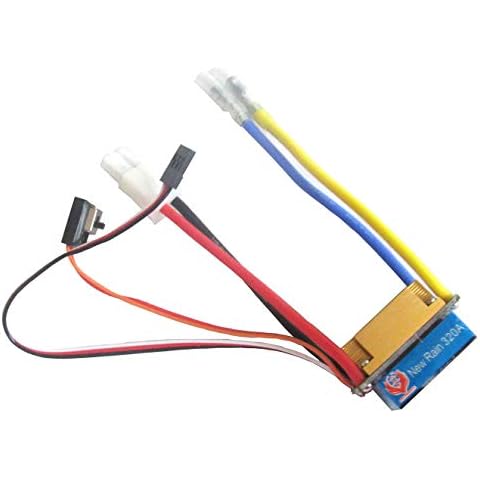 powerday Brushed Speed Controller 320A Three Mode ESC Regulator for 1/10 RC Car (Tamiya Plug) Cover