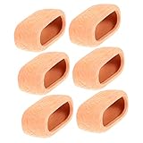 INOOMP 6 Piezas Maceta En Miniatura Macetas De Terracota Mini Maceta Suculenta Maceta De Vivero Mini Macetas Rectangulares Pequeñas Mini Ollas De Barro Plantador Cerámica Cactus