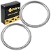 Caltric 2 Exhaust Pipe Gaskets for Kawasaki Vn900 Vulcan 900 Classic Lt 2006-2016