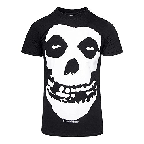 Misfits T-shirt coupe slim pour homme Fiend Skull - Noir - XX-Large