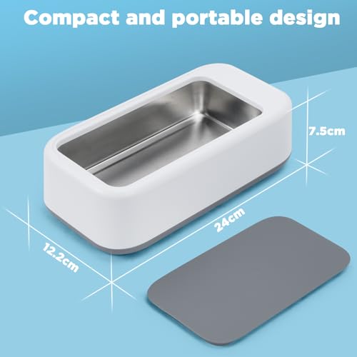 Osalms Ultraschallreinigungsgerät 640ml,Hochfrequenz Ultraschallreiniger Mit drei Modi 3/5/10...