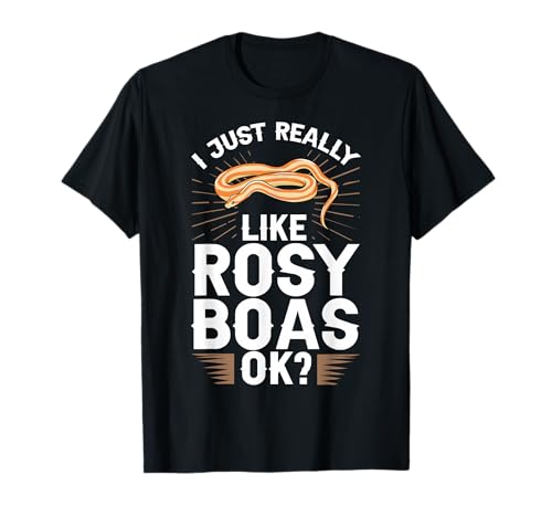 Rosy Boa Snake Pet Care Tank Reptile T-Shirt