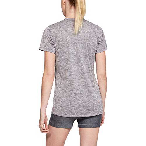 Image of Under Armour Womens Tech V-Neck Twist Short-Sleeve T-Shirt