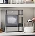 GE Profile Opal | Countertop Nugget Ice Maker with Side Tank | Portable Ice Machine Makes up to 24 lbs. of Ice Per Day | Stainless Steel Finish