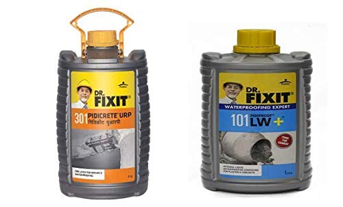 Dr Fixit 301 Urp Latex 1ltr 101 Lw Pidiproof 1ltr Waterproofing Jodi 1ltr Each Amazon In Industrial Scientific