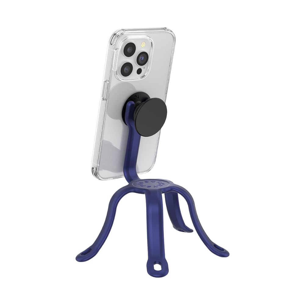PopSockets Flexible Phone Mount & Stand, Phone Tripod Mount, Universal Device Stand - French Navy-image-12