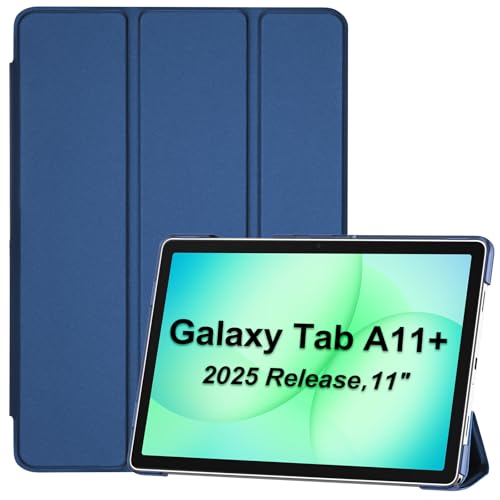 ProCase Case for Samsung Galaxy Tab A11+ (SM-X230) 2025/ A9+ (SM-X210) 2023 11 Inch Galaxy Tab A11 Plus/A9 Plus 11 Inch Tablet Case Cover with Auto Sleep/Wake -Dark Blue