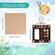 Aquarell, Mini Aquarell Paletten Aquarellfarben Reise Set mit Binder-Clips Aquarellpinsel Stifte und Aquarellpapier für Maler, Künstler, Studenten