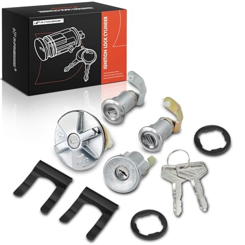 A-Premium Ignition Lock Cylinder with 2 keys Compatible with Toyota
