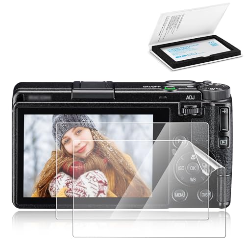 JJC GR IV PET Film Camera Screen Protector for Ricoh GRIV