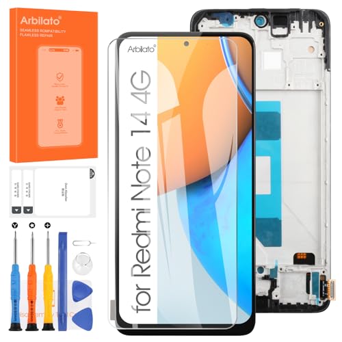 Écran de rechange Redmi Note 14 4G 24117RN76E bloc complet tactile