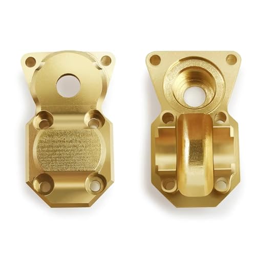 Essieu Métallique SCX24 Laiton : Pièce Rechange Voiture RC 1/24 C10