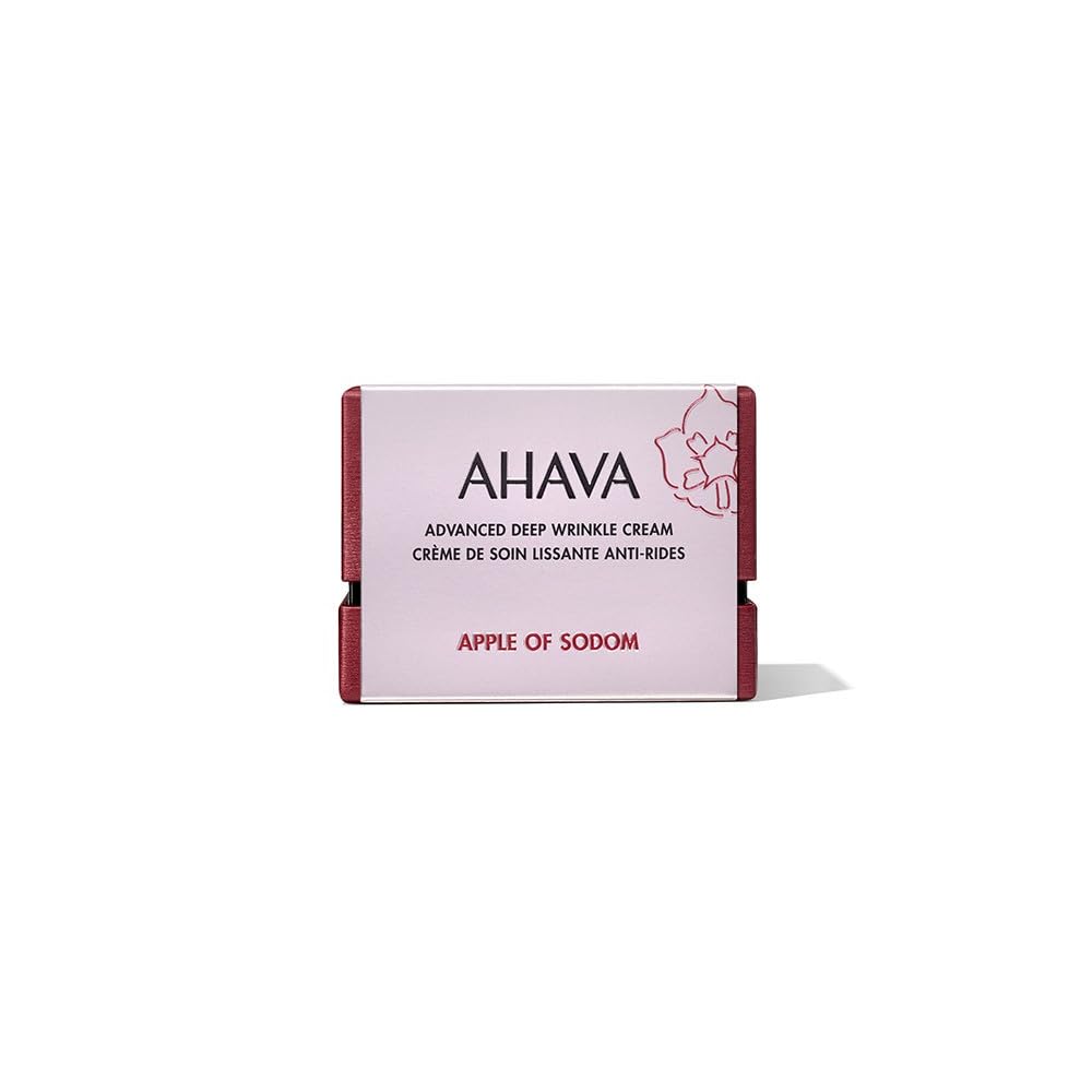 AHAVA Apple of Sodom Advanced Deep Wrinkle Smoothing & Firming Cream - Targets Age-Related Wrinkles & Restores Volume, includes exclusive Osmoter & ATPeptide, 1.7 Fl.Oz
