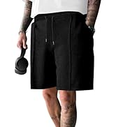 GRECIILOOKS Men’s Shorts for Gym, Running & Casual Wear | Stylish Sportswear Short with Pockets |...