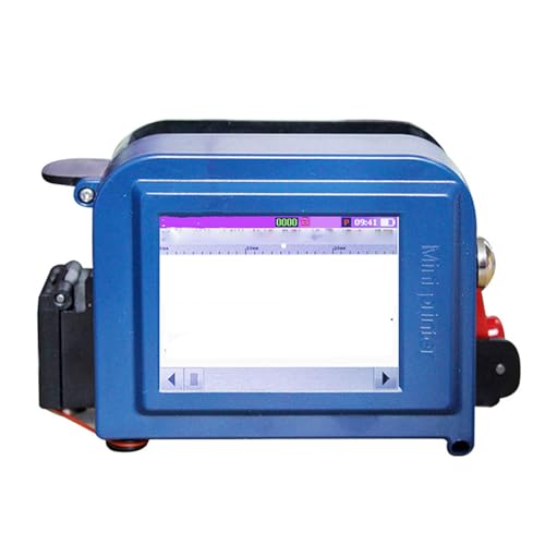 YWBL-WH Handheld-Tintenstrahldrucker mit Schnell Trocknender Tinte, 12,7 Mm Druckhöhe, LED-Touchscreen, Tragbare Codiermaschine für Datums-Barcode auf Holz, Glas, Metall