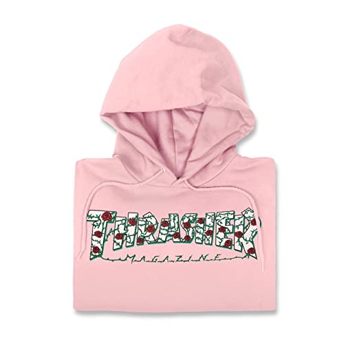 Thrasher Roses (Light Pink) Pullover Hoodie-XLarge2