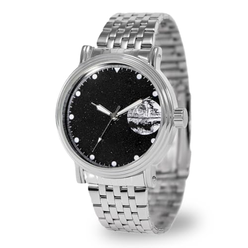 Montre Star Wars homme WDS001105 idée cadeau bracelet acier inoxydable