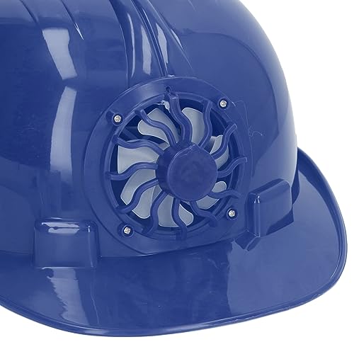 Capacete Solar Com Ventilador, Tampa Rígida Solar Com Resistência a Choque Ecológica, Ventilada e Re
