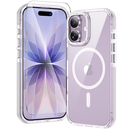 Coque iPhone 17 MagSafe transparente en acrylique premium haute résistance