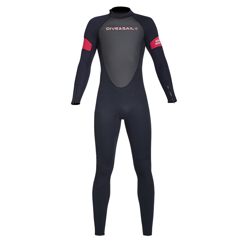Trajes de Neopreno de Cuerpo Completo Calidez Espesa 3 Mm para Buceo y Natación en Invierno, Protección contra el Frío SCR Alta Elasticidad, Protección Solar UPF50+ para Hombres y Mujeres,