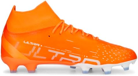 PUMA Ultra Pro FG/AG Ultra Orange/Puma White/Blue Glimmer 10 D (M) | Image 2