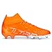 PUMA Mens Ultra Pro Firm Soccer Cleats Cleated, Firm Ground, Turf - Orange - Size 12 M