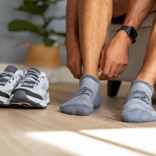 Image of Balega Recycled Hidden Comfort Performance No Show Athletic Running Socks for Men and Women