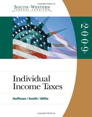 South-Western Federal Taxation 2009: Individual Income Taxes (with TaxCut Tax Preparation Software CD-ROM)