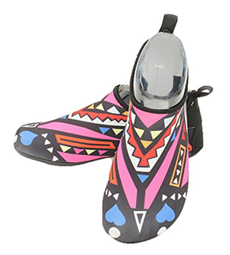 Fortuning's JDS® Children Lightweight Non-Slip Quick-Dry Scrawl Skin Shoes For Water Sport Beach Yoga Exercise Cover