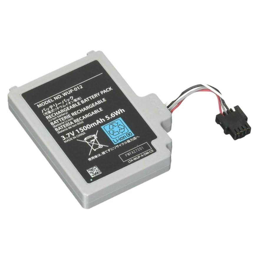 BATERIA INTERNA COMPATIBLE PARA NINTENDO WII U WUP-002 1500mAh GAMEPAD REPUESTO