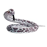 TumiMallody Brown Realistic Plush Snake Stuffed Animals Large Plush Toy Gifts for Kids,75' (Brown)