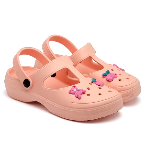 Image of ASIAN Women's INDIGO-07 Comfortable & Light Weight Clogs for Women | Stylish & Anti-Skid Sandals with Adjustable Back Strap for Adult | Waterproof & Everyday Use Mules for Girls and Ladies