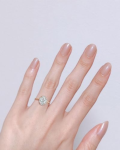 1-3ct Center Oval Cut Moissanite Wedding Engagement Rings 925 Sterling Silver 10K 14K 18K Real Gold Ring with Engraving3