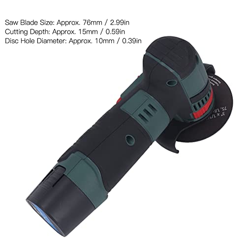 Lbec Cordless Angle Grinder, Powerful And Quiet 100240V Energysaving Mini Angle Grinder For Sawdust (Us Plug) #TOP6