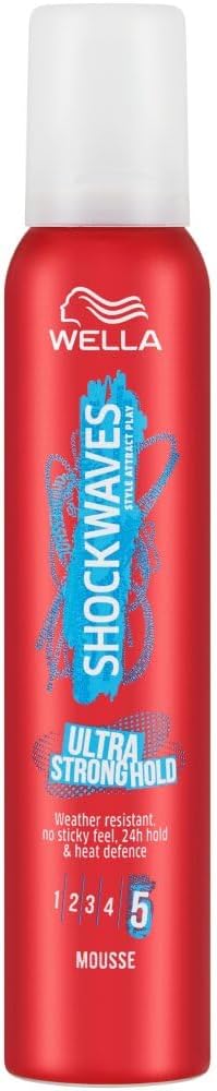Shockwaves Ultra Strong Hold Mousse 200 ml